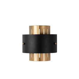Opviq Lámpara de Pared Noctra - 15351 Dorado y Negro